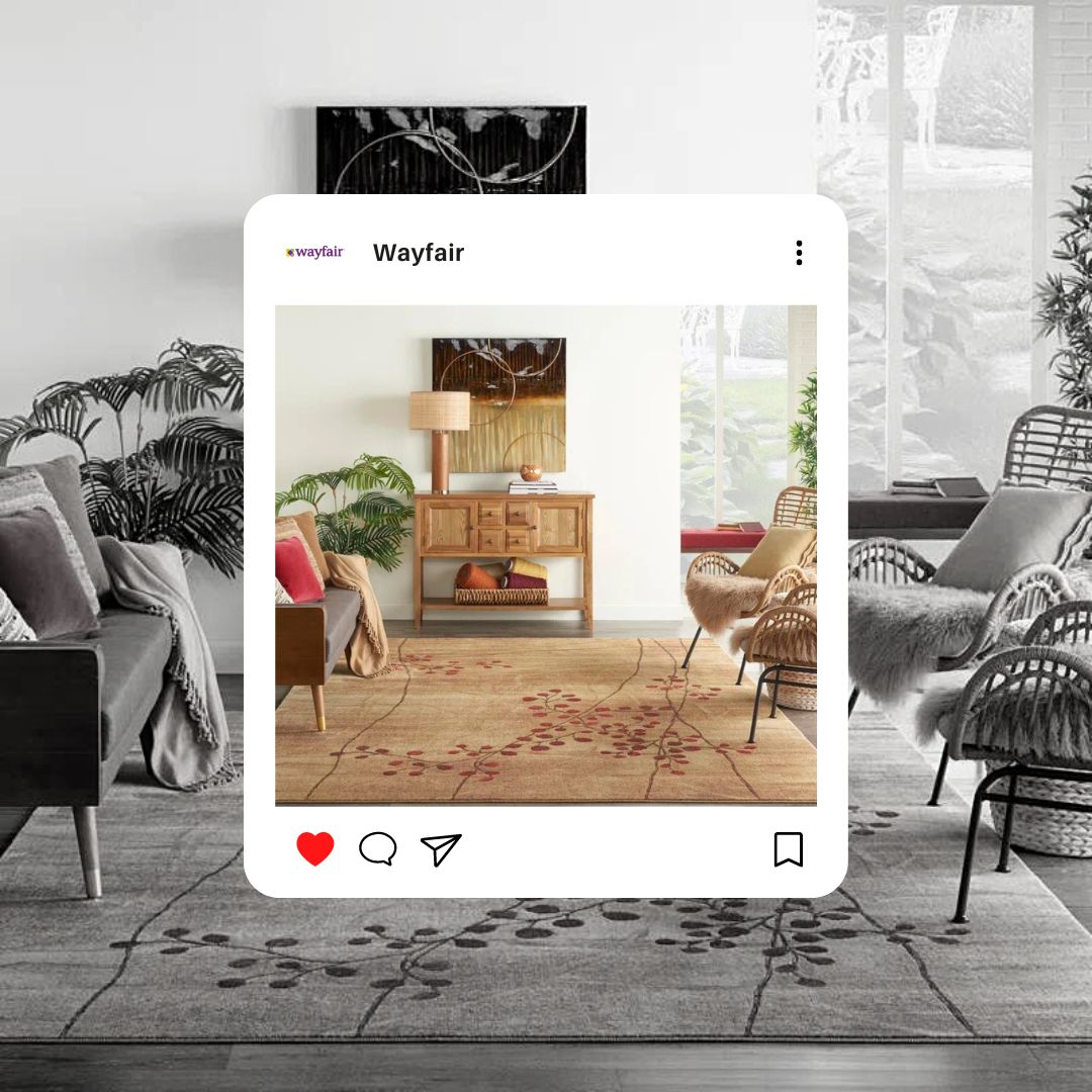 Myron Machine Woven / Power Loomed Rug