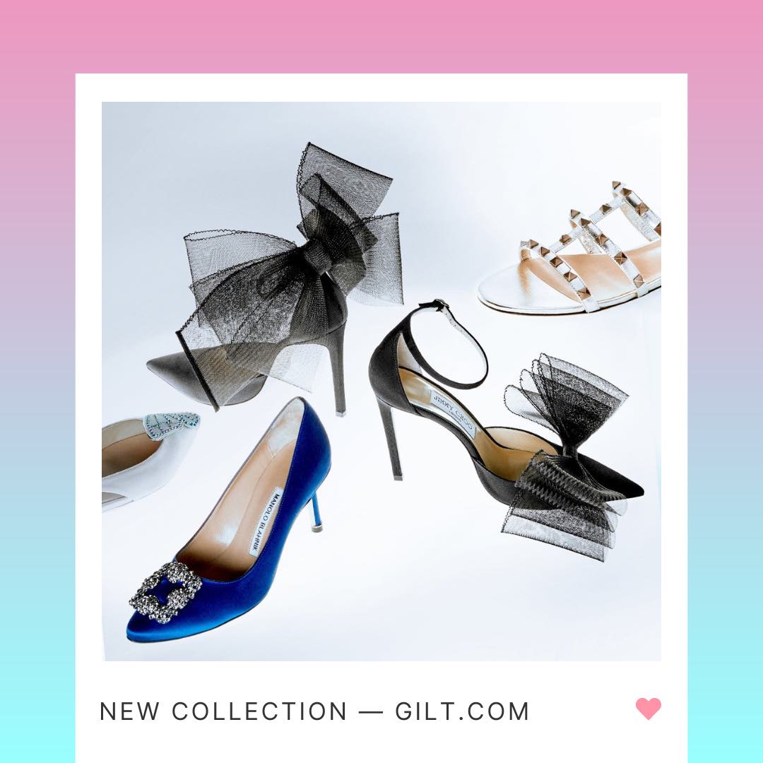 Manolo Blahnik Jimmy Choo Valentino Shoes at Gilt