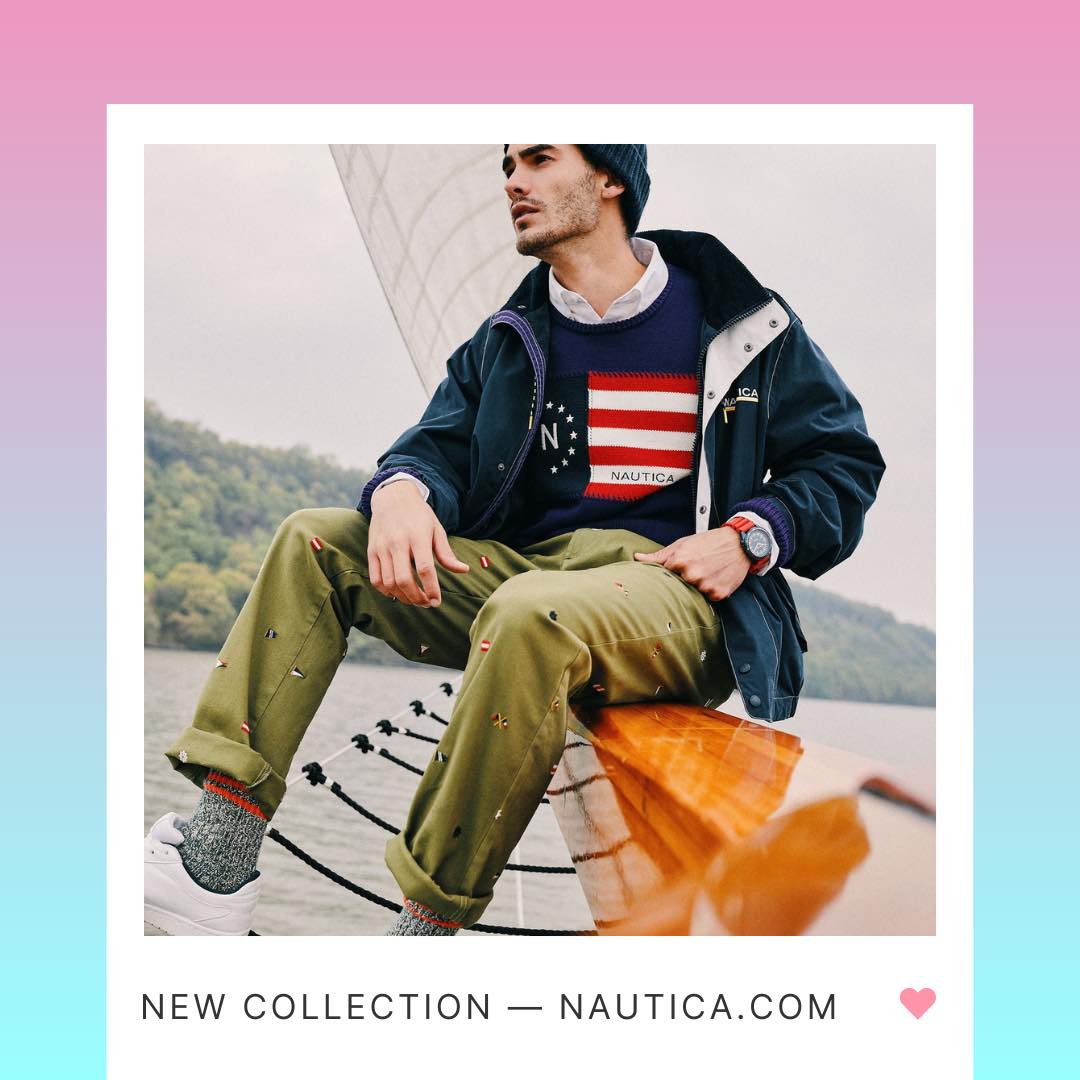 Nautica men's yachting clothes