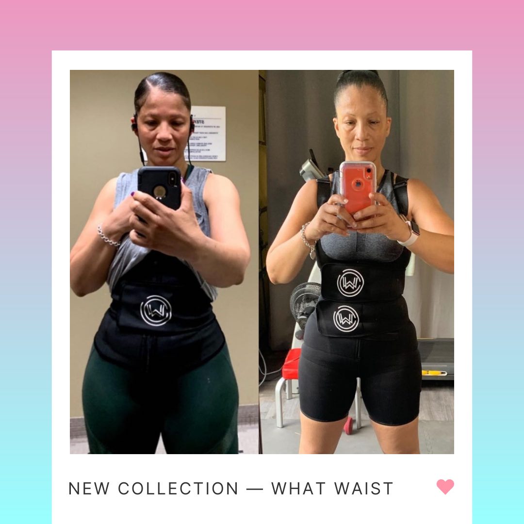 What Waist band before after